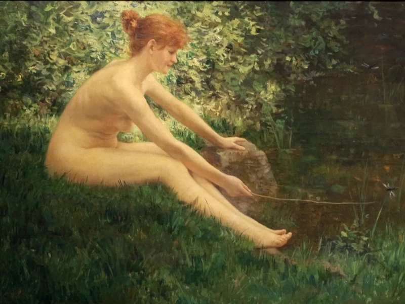 1846-Isidore Verheyden - La libellula